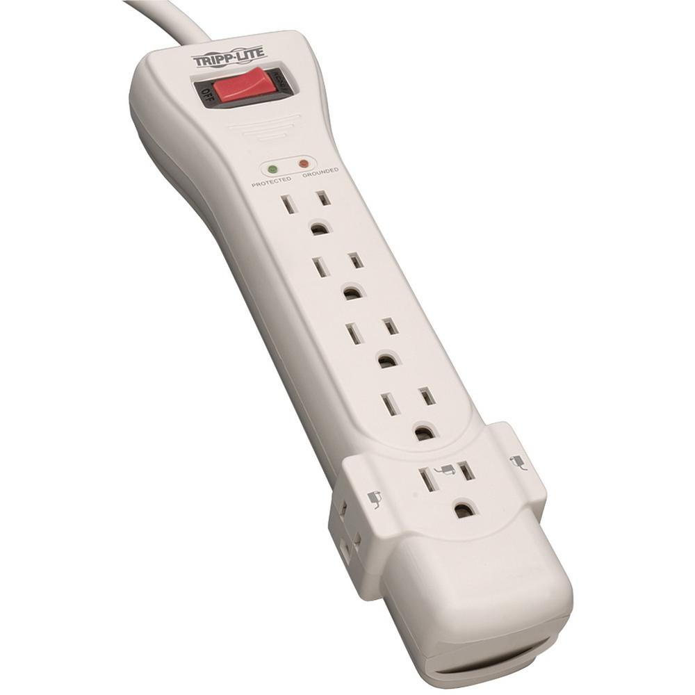 Tripp Lite Protect It 10 Ft Cord With 8 Outlet Surge Tlp810net The Home Depot