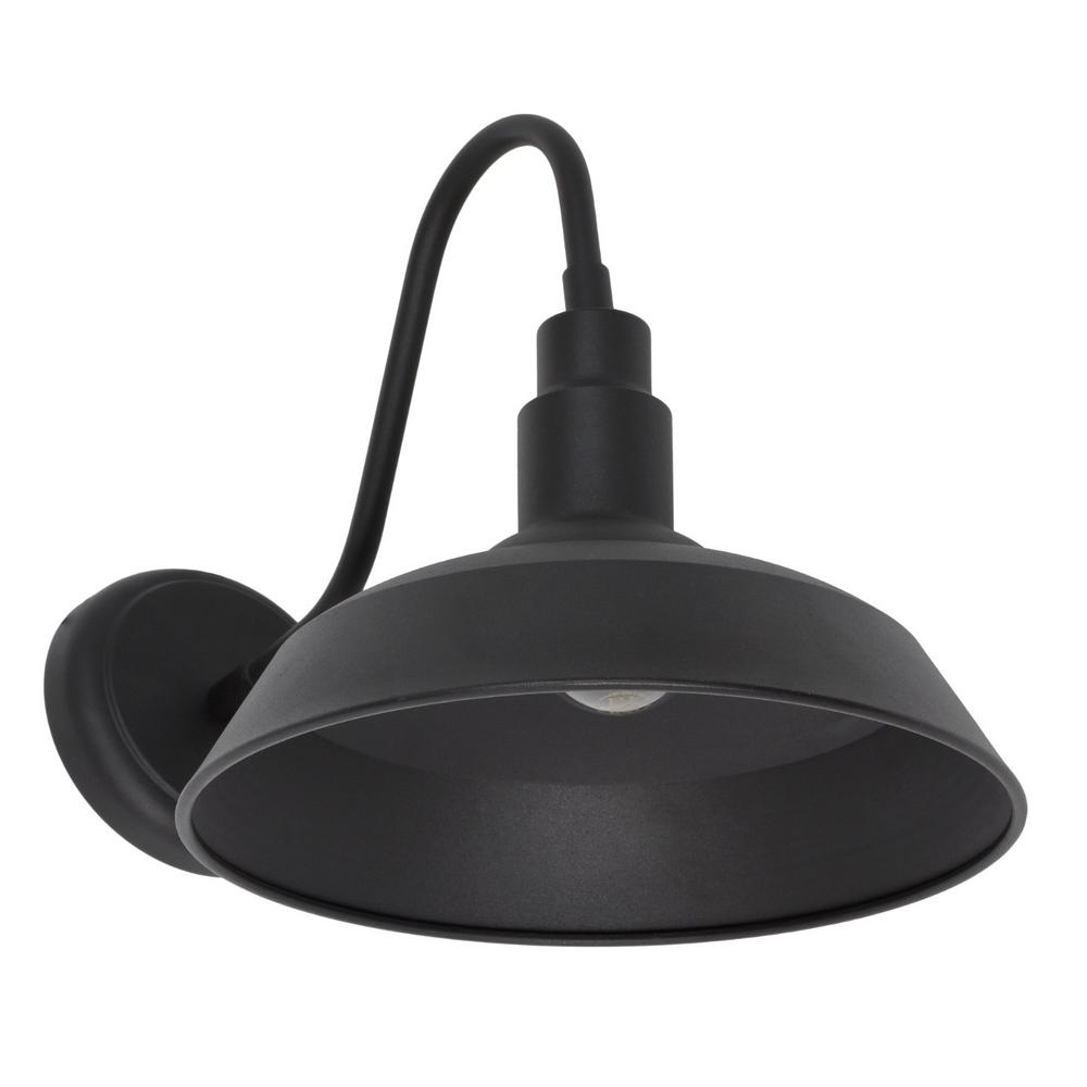 Sylvania Easton 1 Light Antique Black Outdoor Wall Mount Barn Sconce With Edison Led Bulb Included Sylvania Easton 1 Light Antique Black Outdoor Wall Mount Barn Sconce With Edison Led Bulb Included