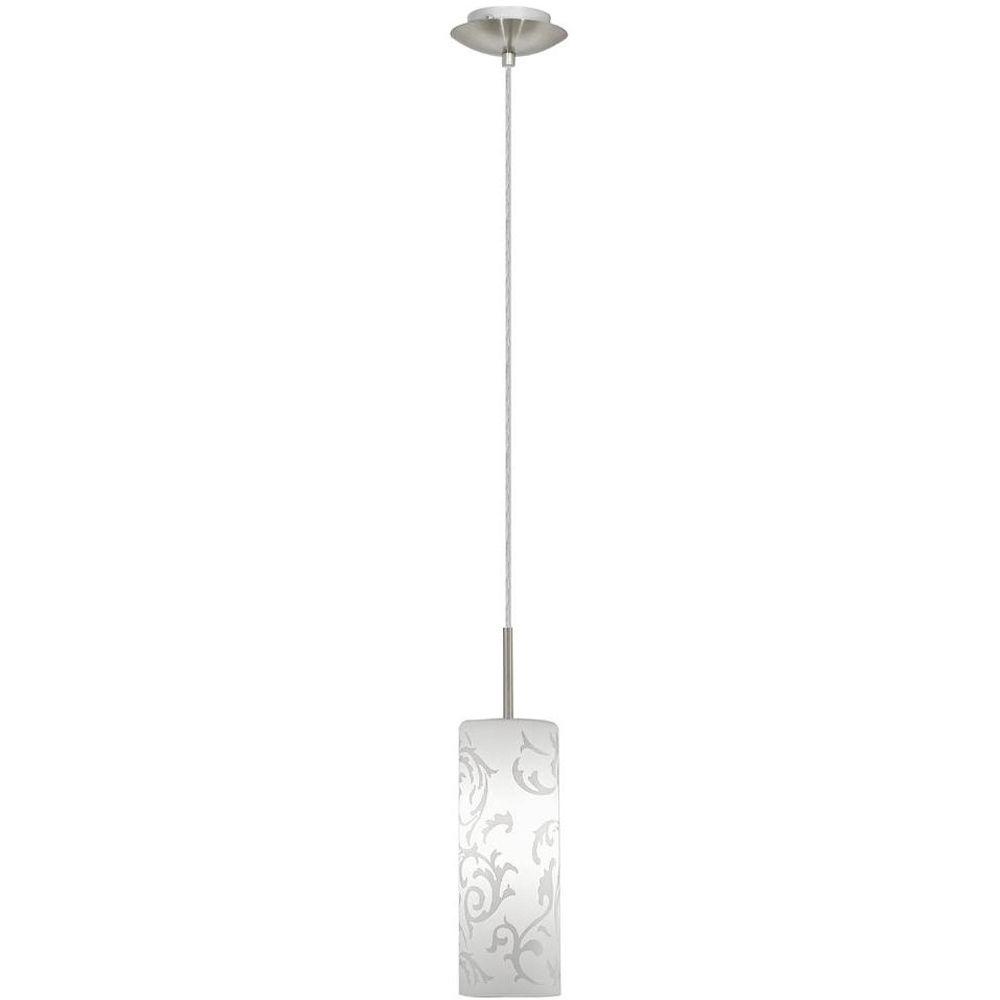 Eglo Amadora 1 Light Matte Nickel Hanging Ceiling Pendant 20512a