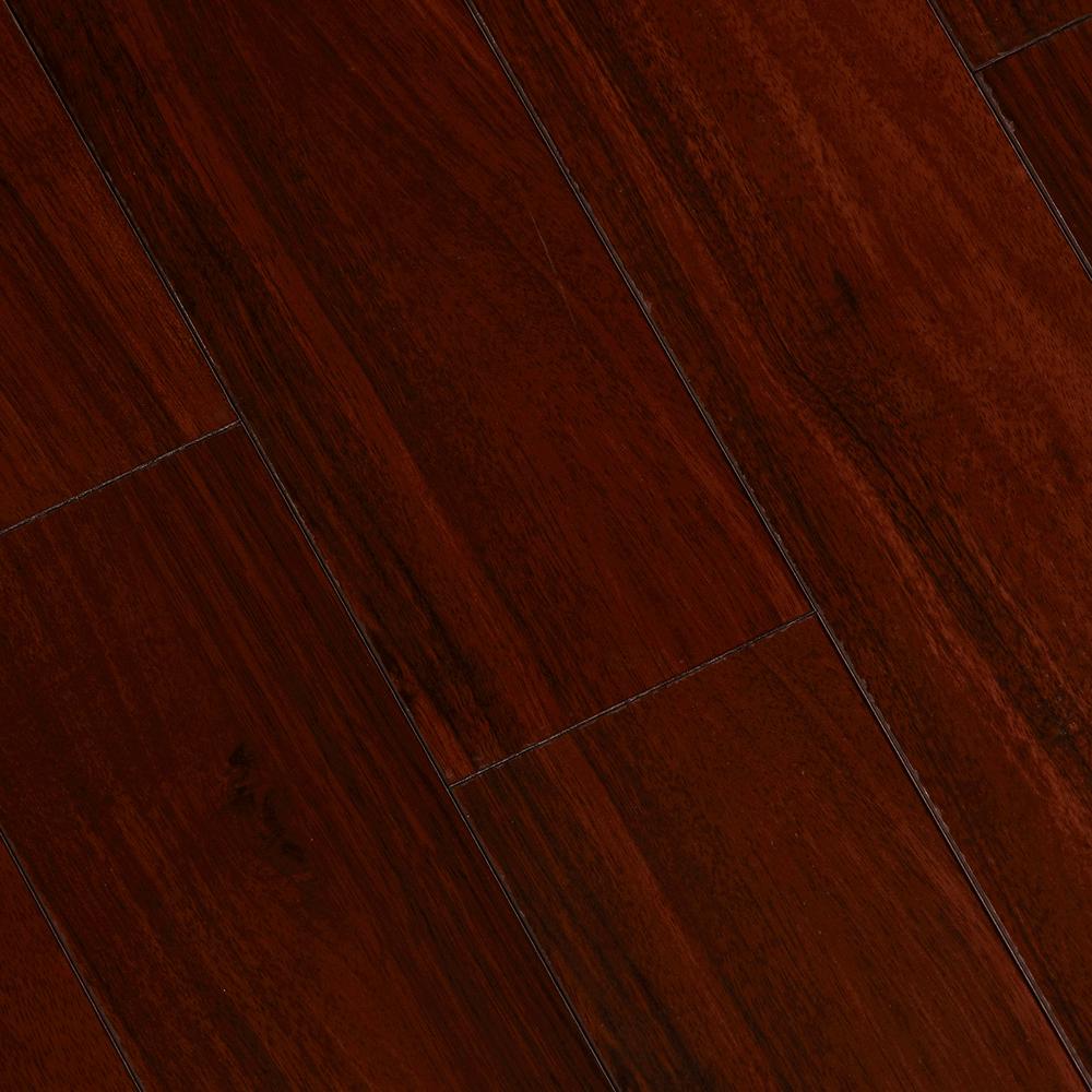 Red Dark Laminate Wood Flooring The Home Depot High