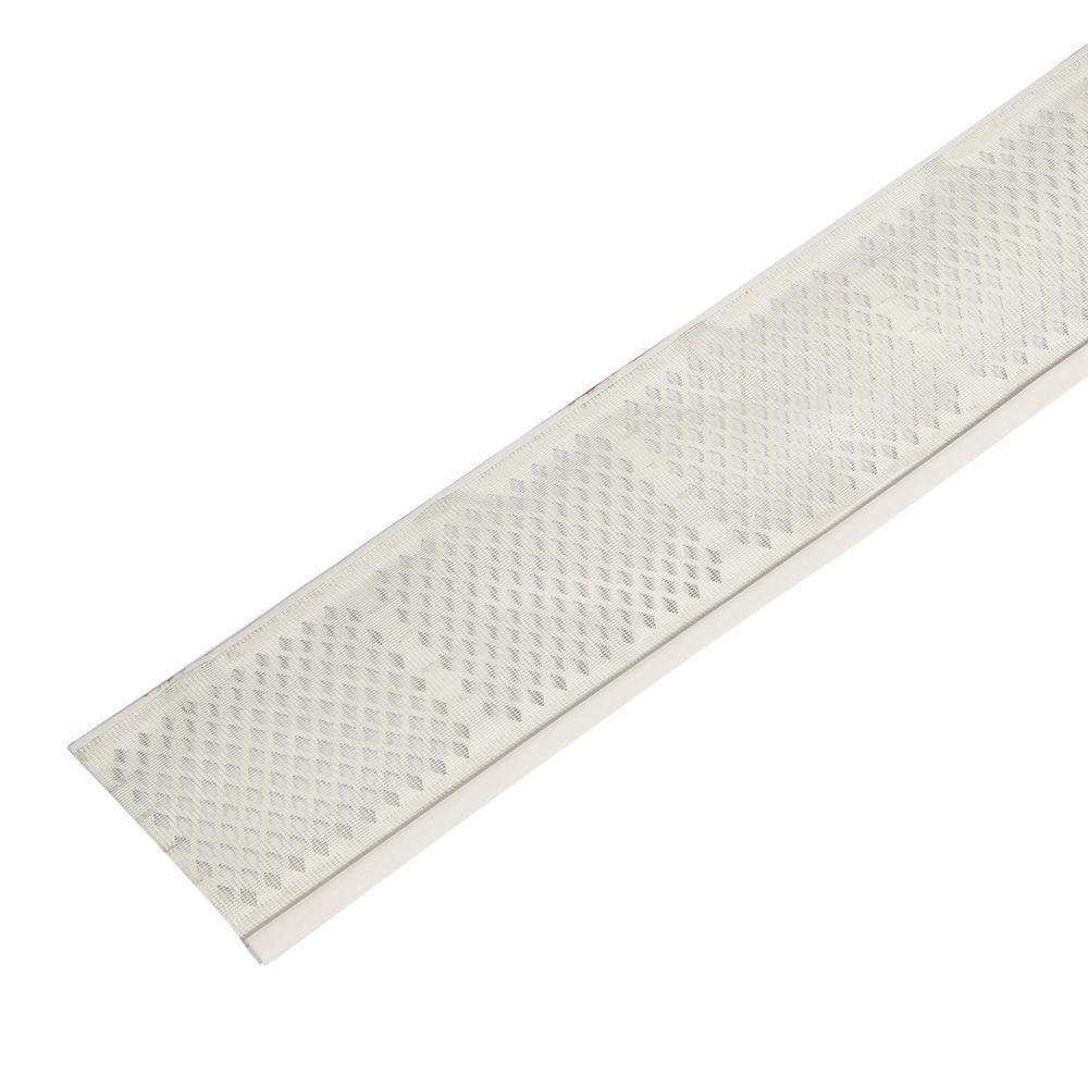 Amerimax Home Products 3 ft. White Snap-In Filter Gutter Guard (25 ...