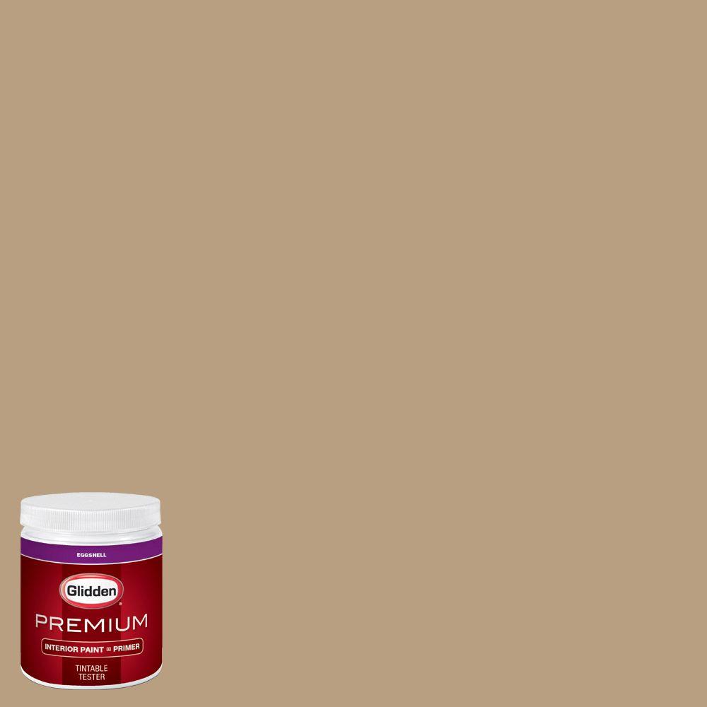 Glidden Premium 8 oz. HDGWN47U Soft Honey Gold Eggshell Interior Paint
