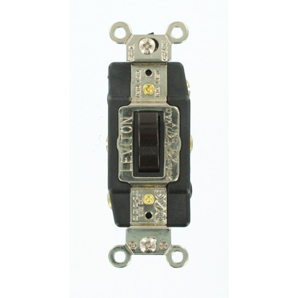 Toggle Brown Light Switches Wiring Devices & Light Controls The