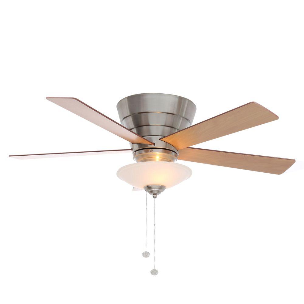 Hunter Discovery 48 In Indoor Brushed Nickel Ceiling Fan