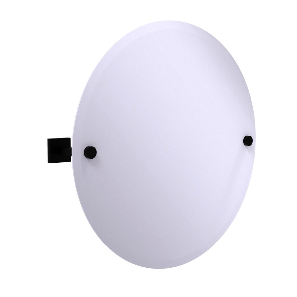 Allied Brass RetroDot Collection 22 in. x 22 in. Frameless Round