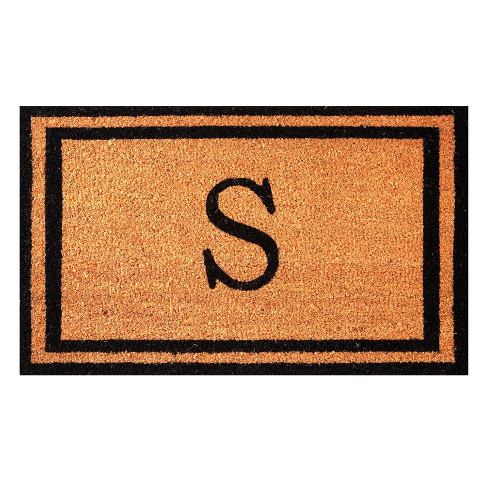 Envelor Customized Monogram Collection Letter S 18 In X 30 In