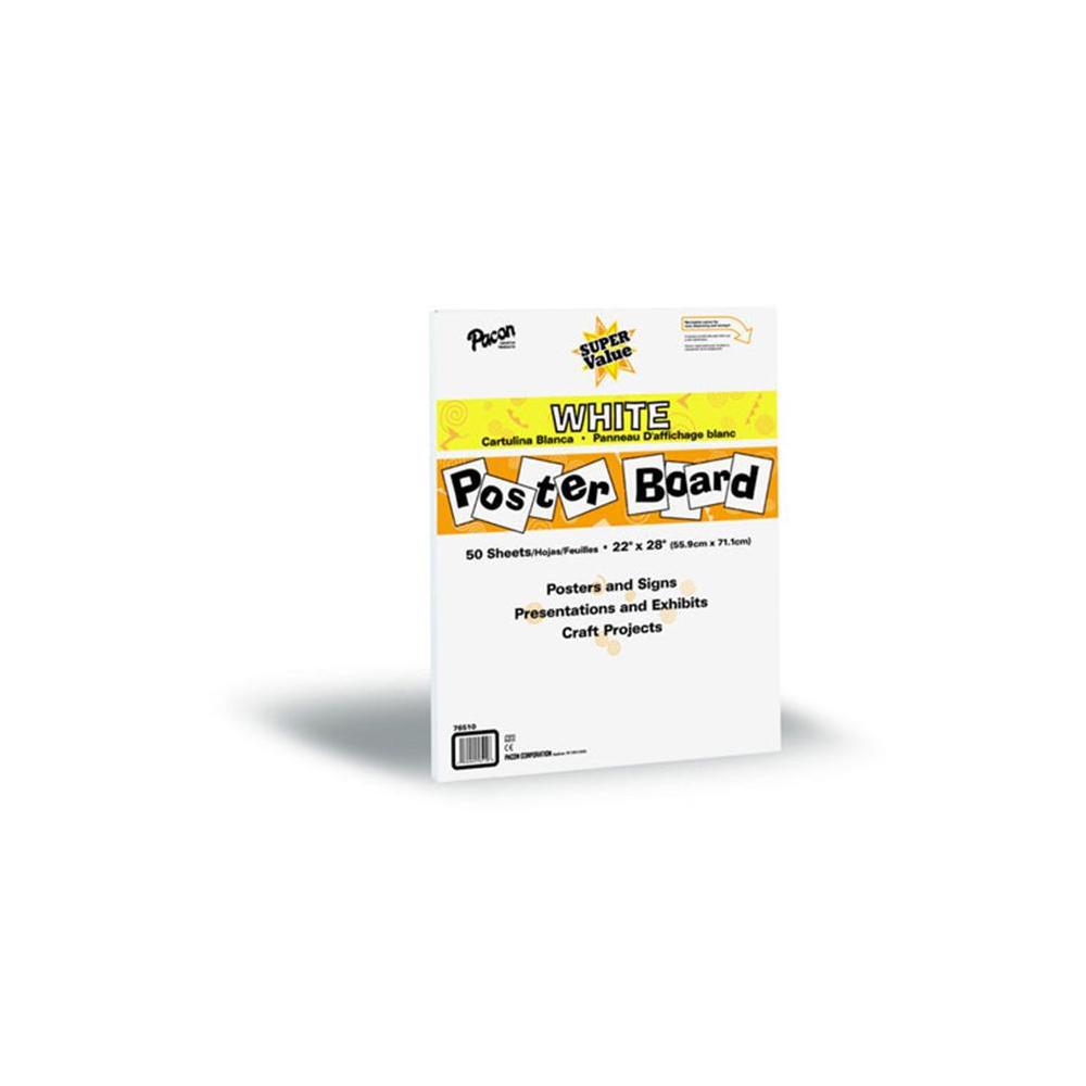 Super Value Board All White Poster Edre5800 The Home Depot