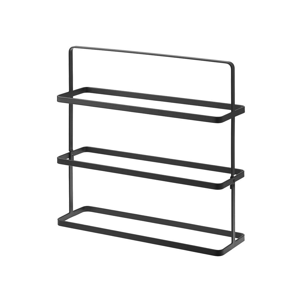 Yamazaki Home Tower 9 pair black Shoe Rack Wide steel2481 The Home Depot