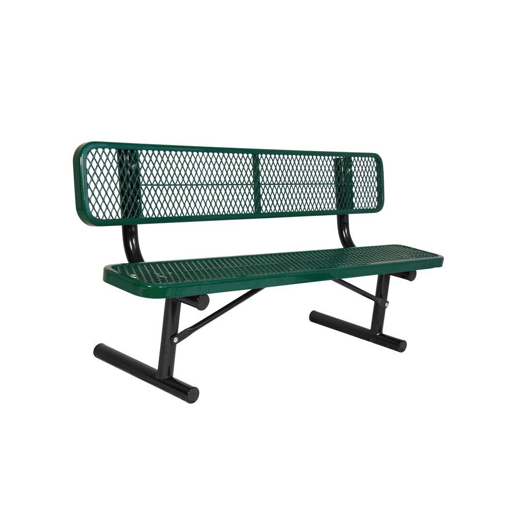 115 Park Benches Park Furnishings The Home Depot