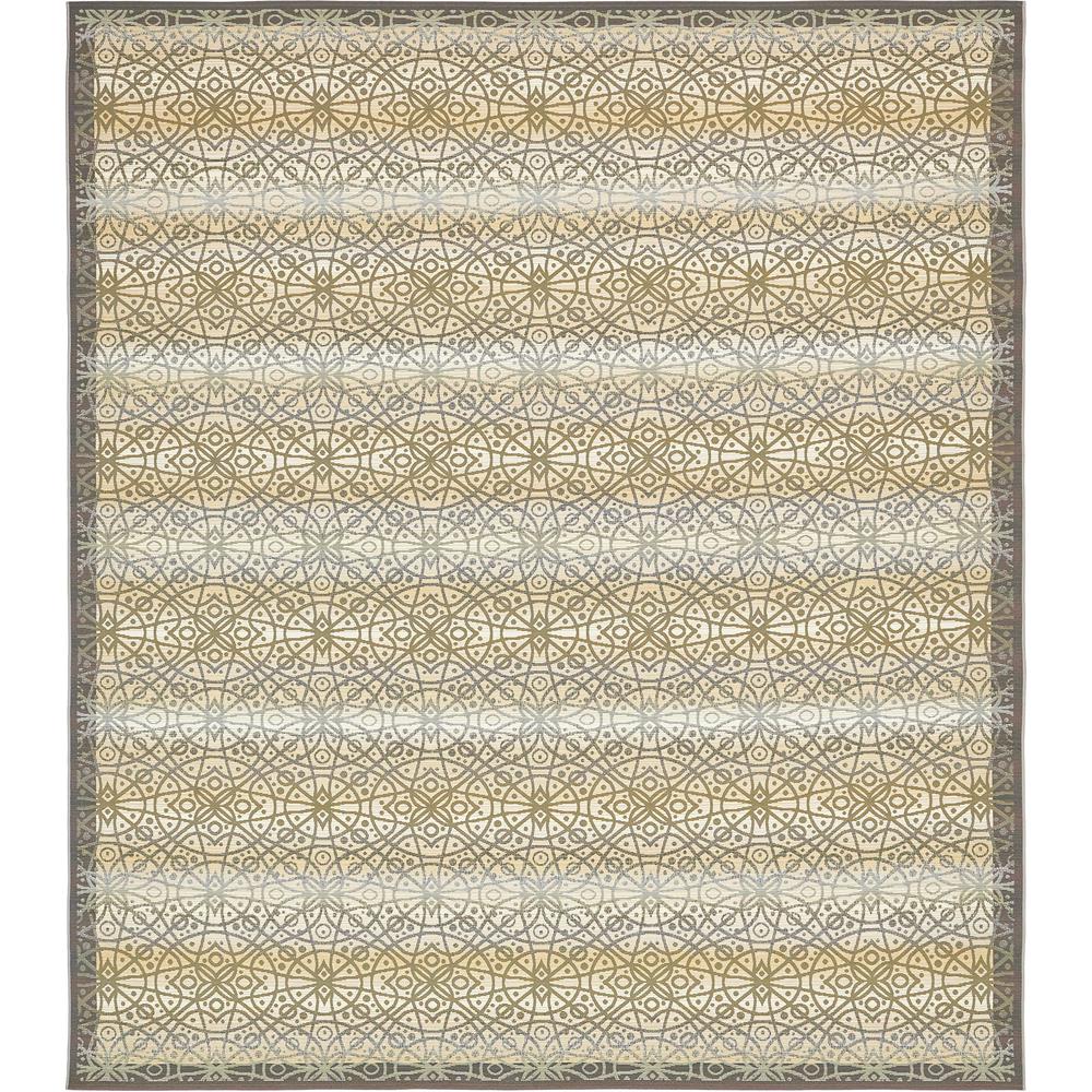 Safavieh Amherst Light Gray/Ivory 9 ft. x 12 ft. Indoor/Outdoor ...