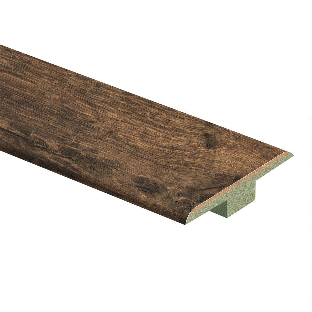 Zamma Rustic Espresso Oak 7/16 In. Thick X 1-3/4 In. Wide X 72 In ...