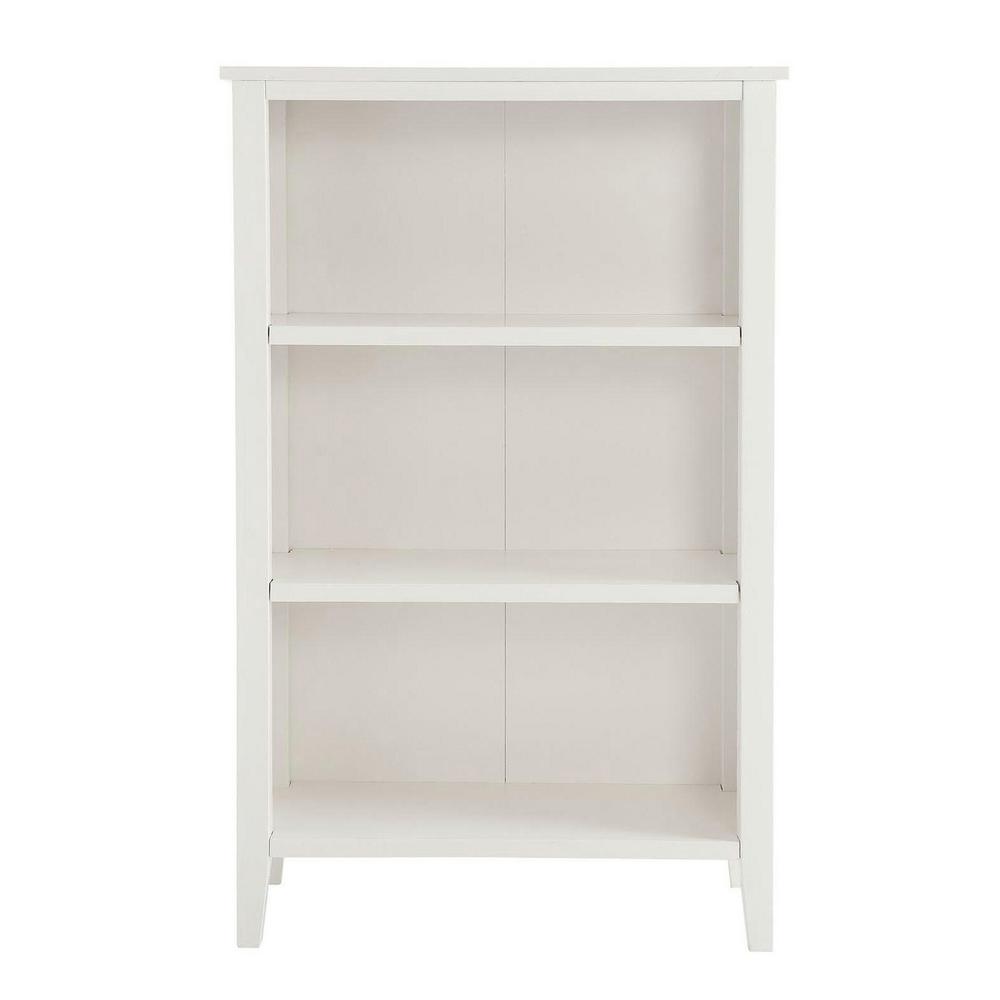 Usl T White Small Bookcase Sk19137b Pw The Home Depot Usl T White Small Bookcase