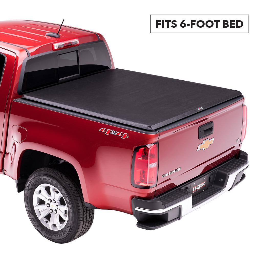 Truxedo Truxport Tonneau Cover 94 04 Chevy S10 Gmc Sonoma Stepside 6 Ft Bed 247601 The Home Depot