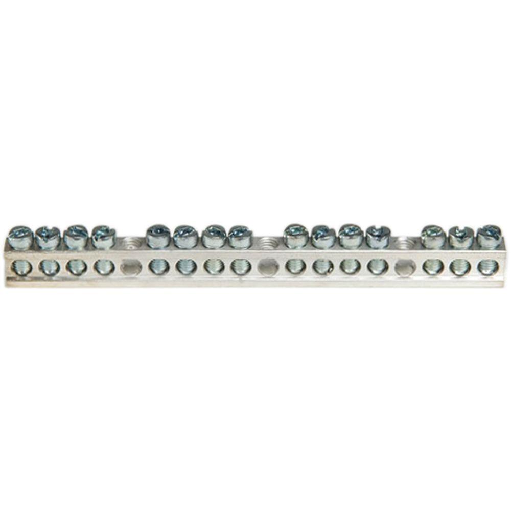Equivalent of Case Eaton 10 Terminal Ground Bar Kit Model 10 GBKP10CS