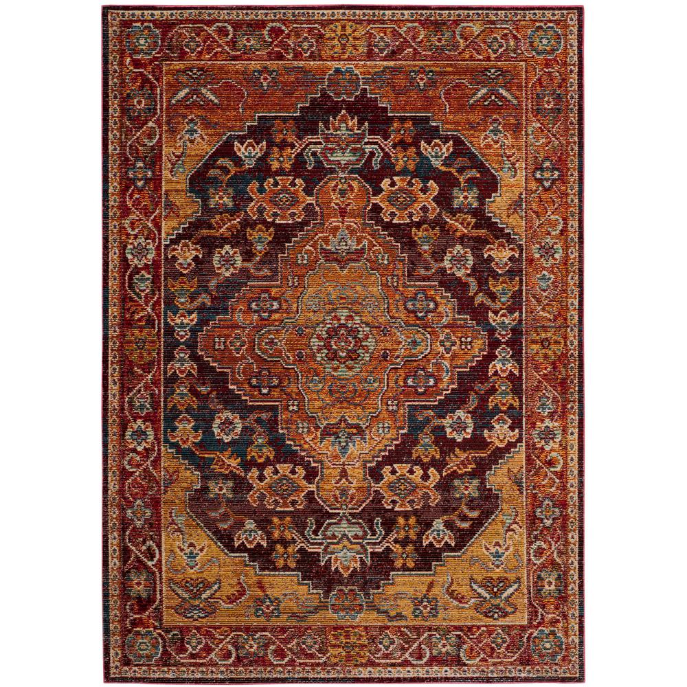 Safavieh Harmony Ruby Gold 6 Ft 7 In X 9 2 Area Rug