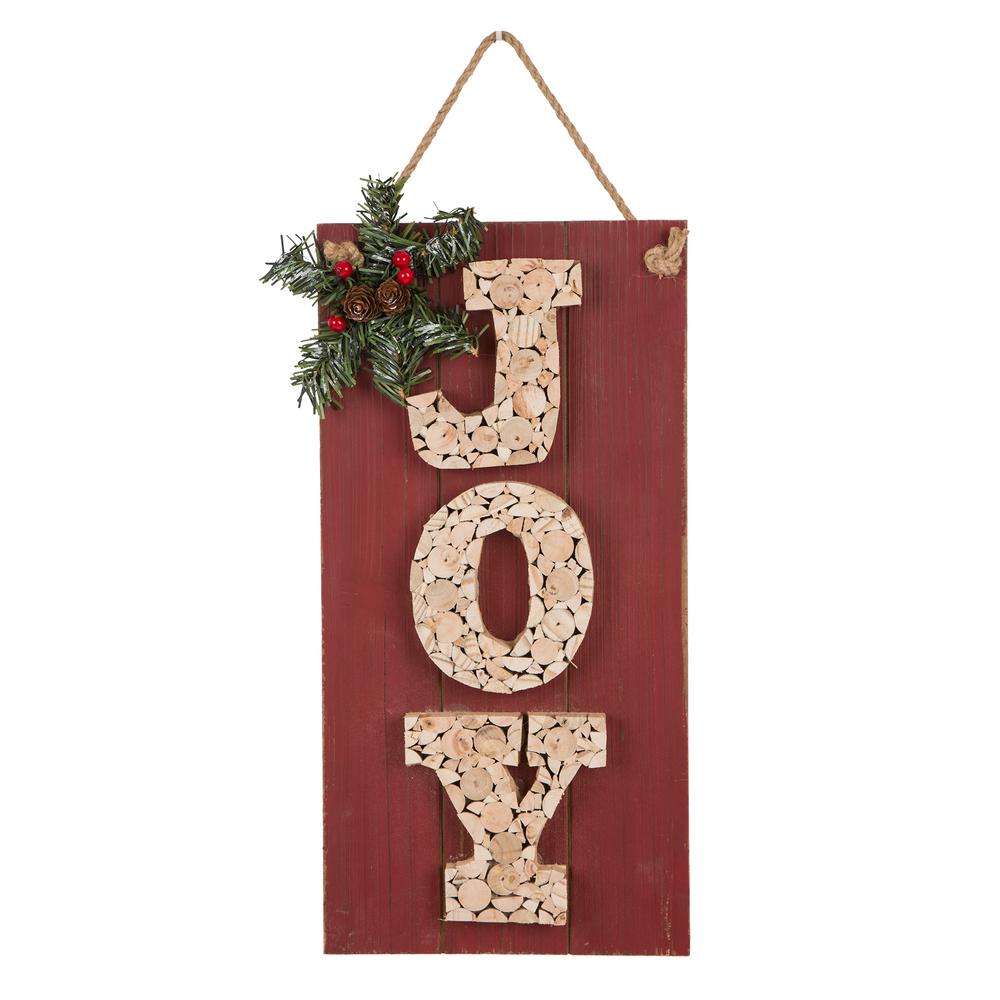 Glitzhome 16 in Wooden  NOEL Wall  Sign 1115004467 The 