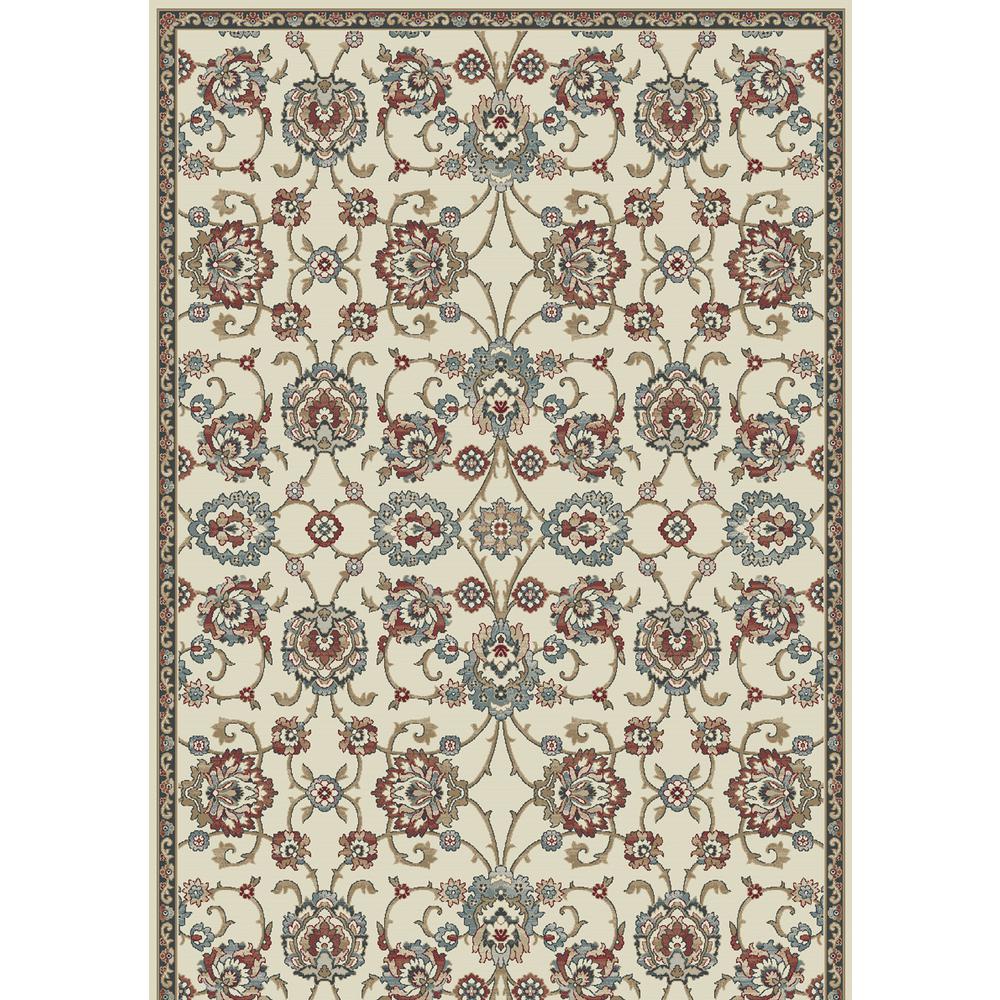 Dynamic Rugs Melody Ivory 9 ft. 2 in. x 12 ft. 10 in. Indoor Area Rug