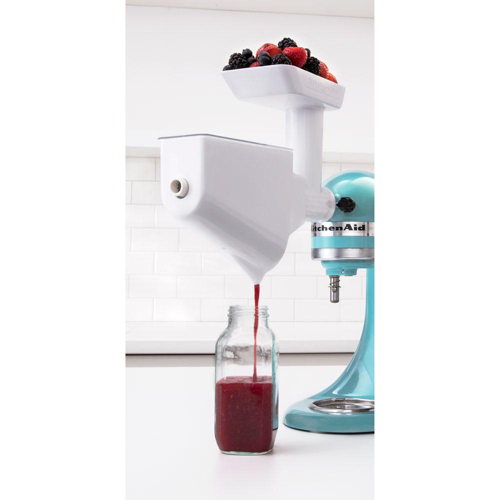 Kitchenaid White Food Grinder And Fruit Vegetable Strainer Fruit Vegetable Strainer