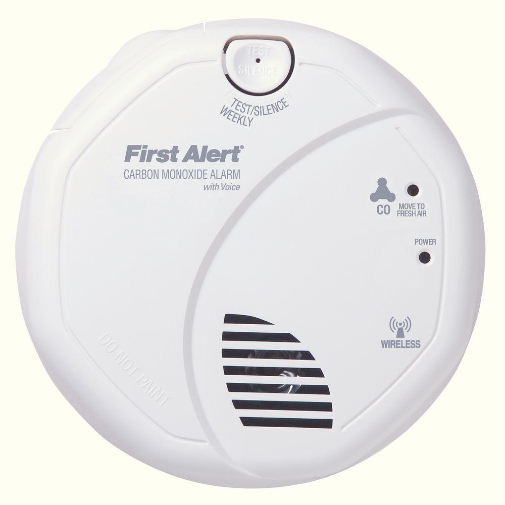 first alert carbon monoxide alarm sound
