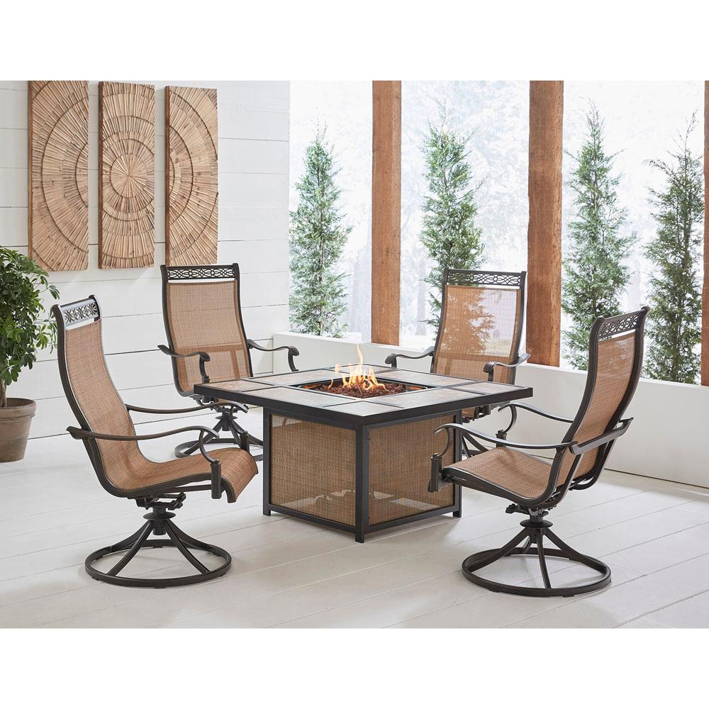 Fire Pit Sets Outdoor Lounge Furniture The Home Depot