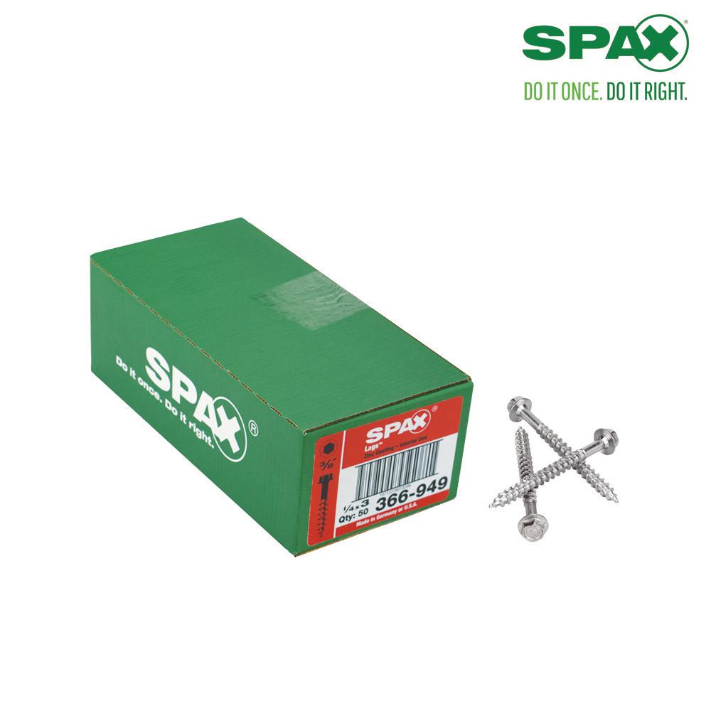 SPAX 8 x 13/4 in. TStar Plus Drive Partial Thread Zinc Coated Medium