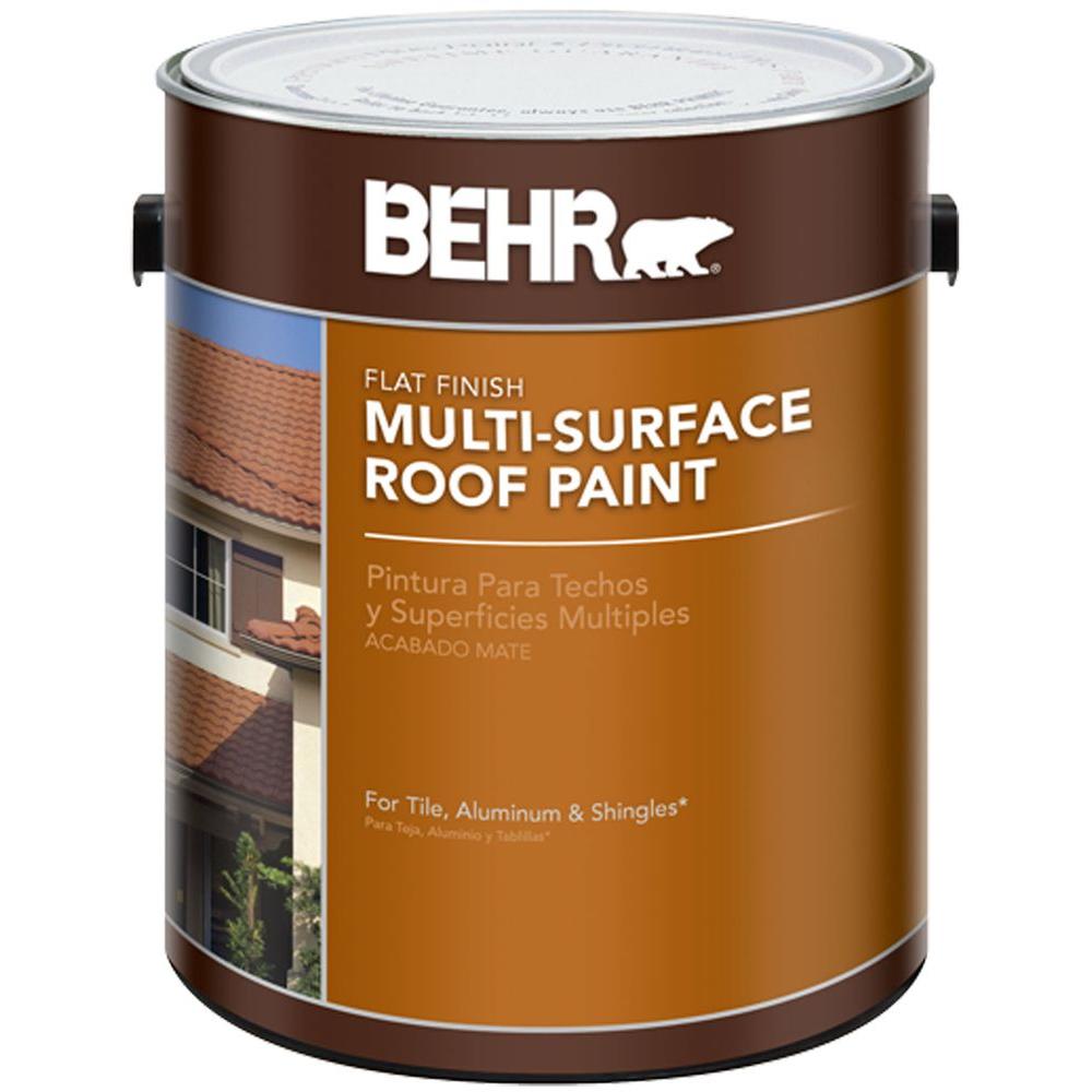 BEHR 1 Gal Deep Base Multi Surface Roof Paint 06601 The Home Depot   Deep Base Multi Surface Roof Paint Behr Masonry Brick Stucco Paint 06601 64 300 