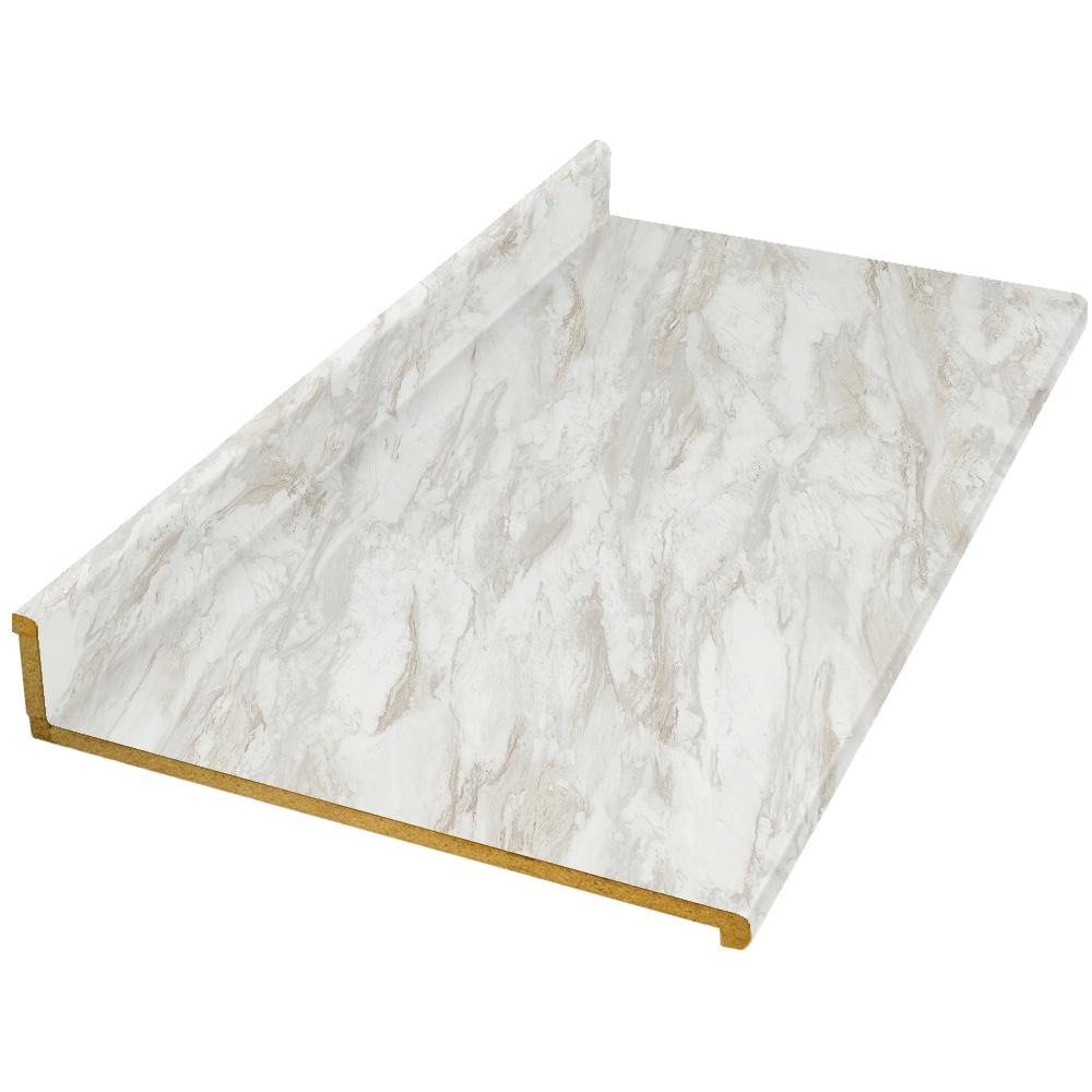 Hampton Bay 4 Ft Laminate Countertop In Drama Marble With Ora Laminate Countertop In Drama Marble