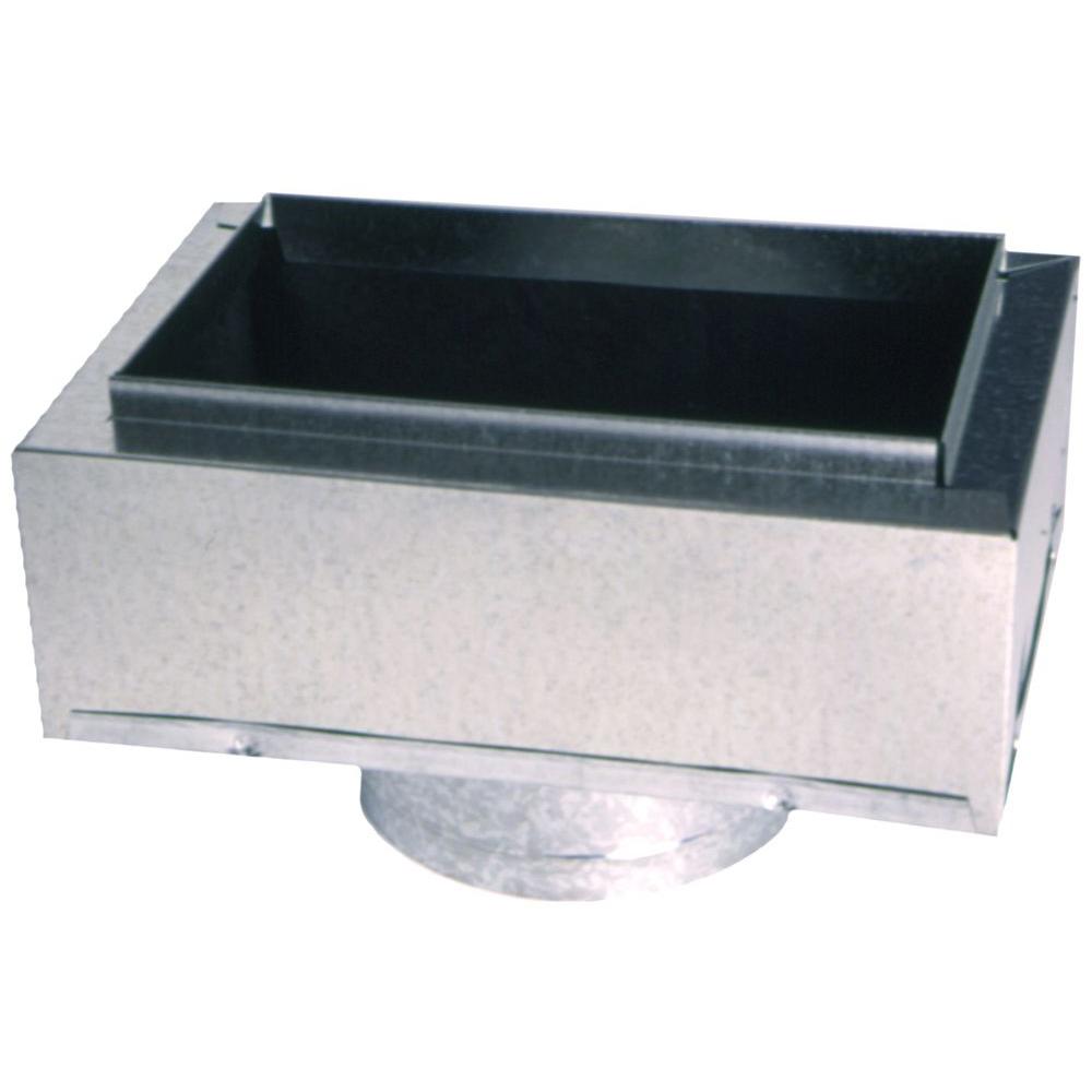 Universal Insulated Register Box Hvac Ceiling Ducting Duct Venting