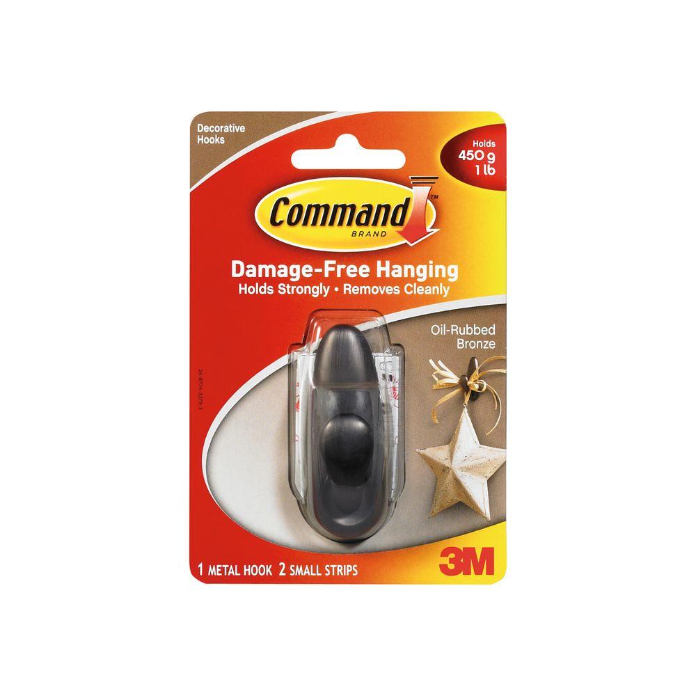 Command Outdoor Forever Classic 4.125 in Large Oil Rubbed Bronze ...
