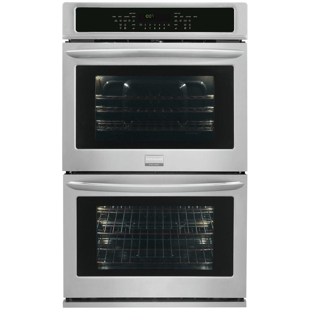 Frigidaire Gallery 30 In Double Electric Wall Oven Self Cleaning With