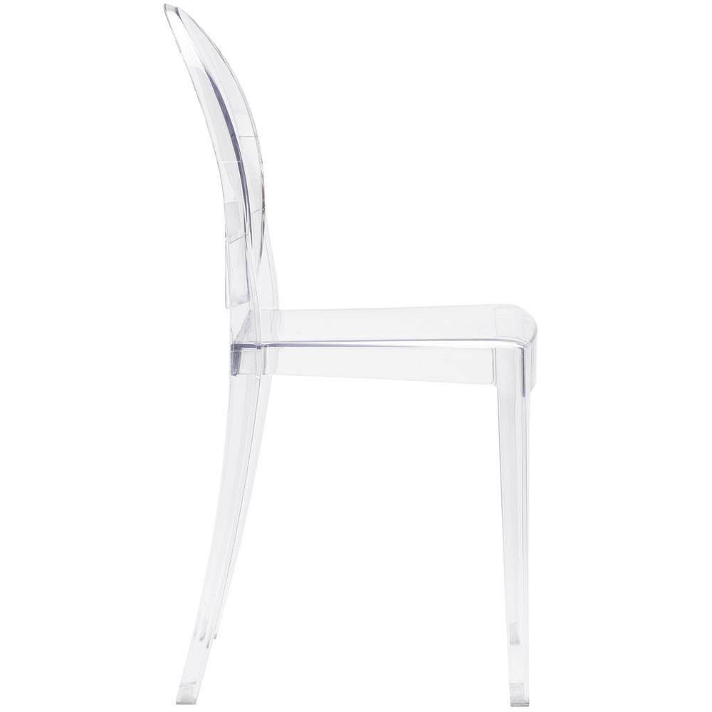 transparent side chair