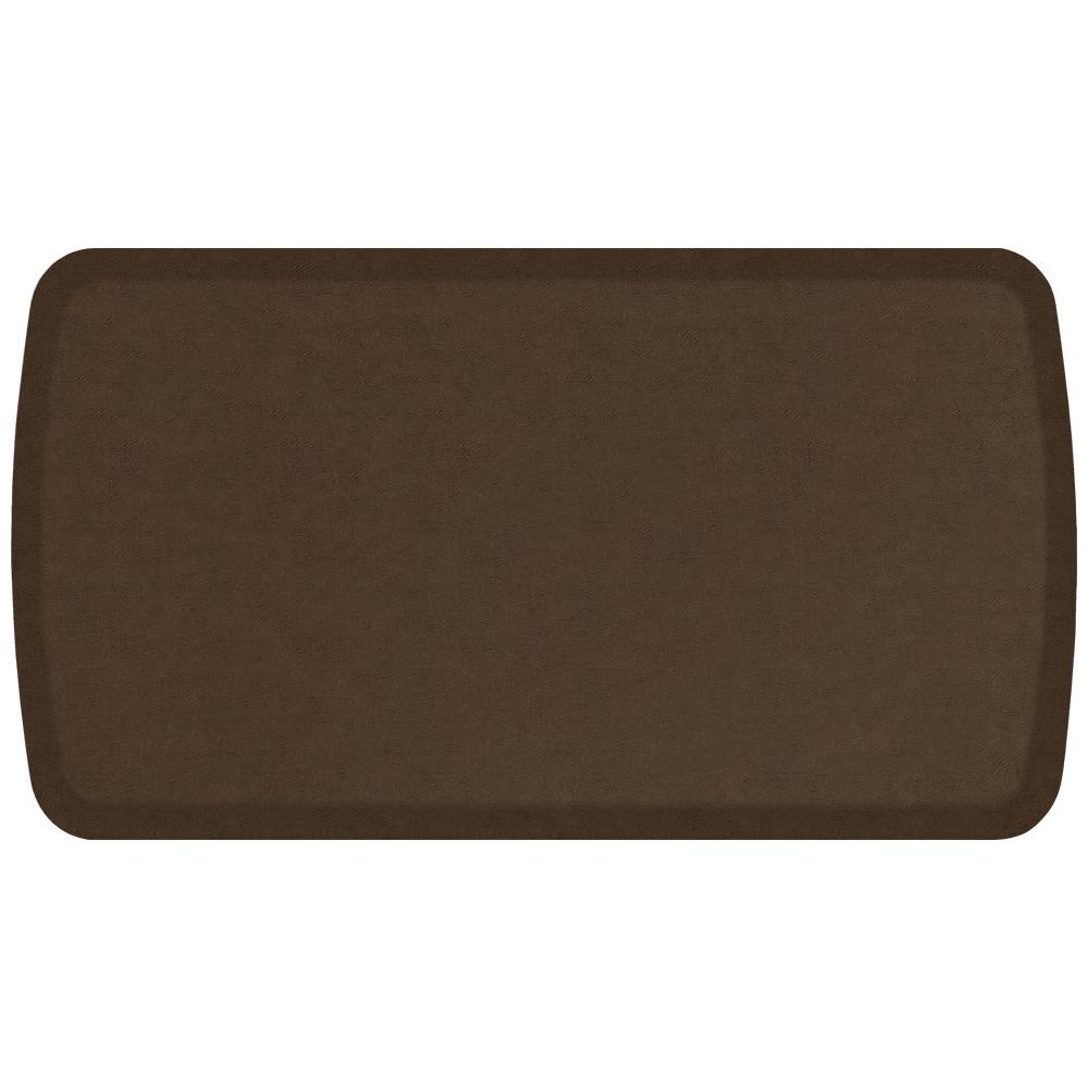 Gelpro Elite Vintage Leather Rustic Brown 20 In X 36 In Comfort