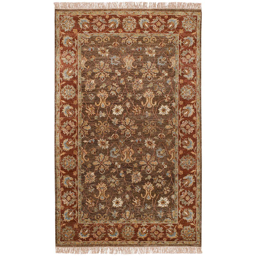 Artistic Weavers Ravenna Brown 5 ft. x 8 ft. Area Rug-Ravenna-58 - The ...