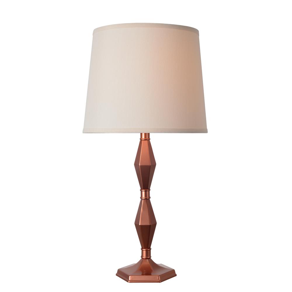 Kenroy Home Geneva 26 75 In Gold Table Lamp With Tan Shade Gold Table Lamp With Tan Shade
