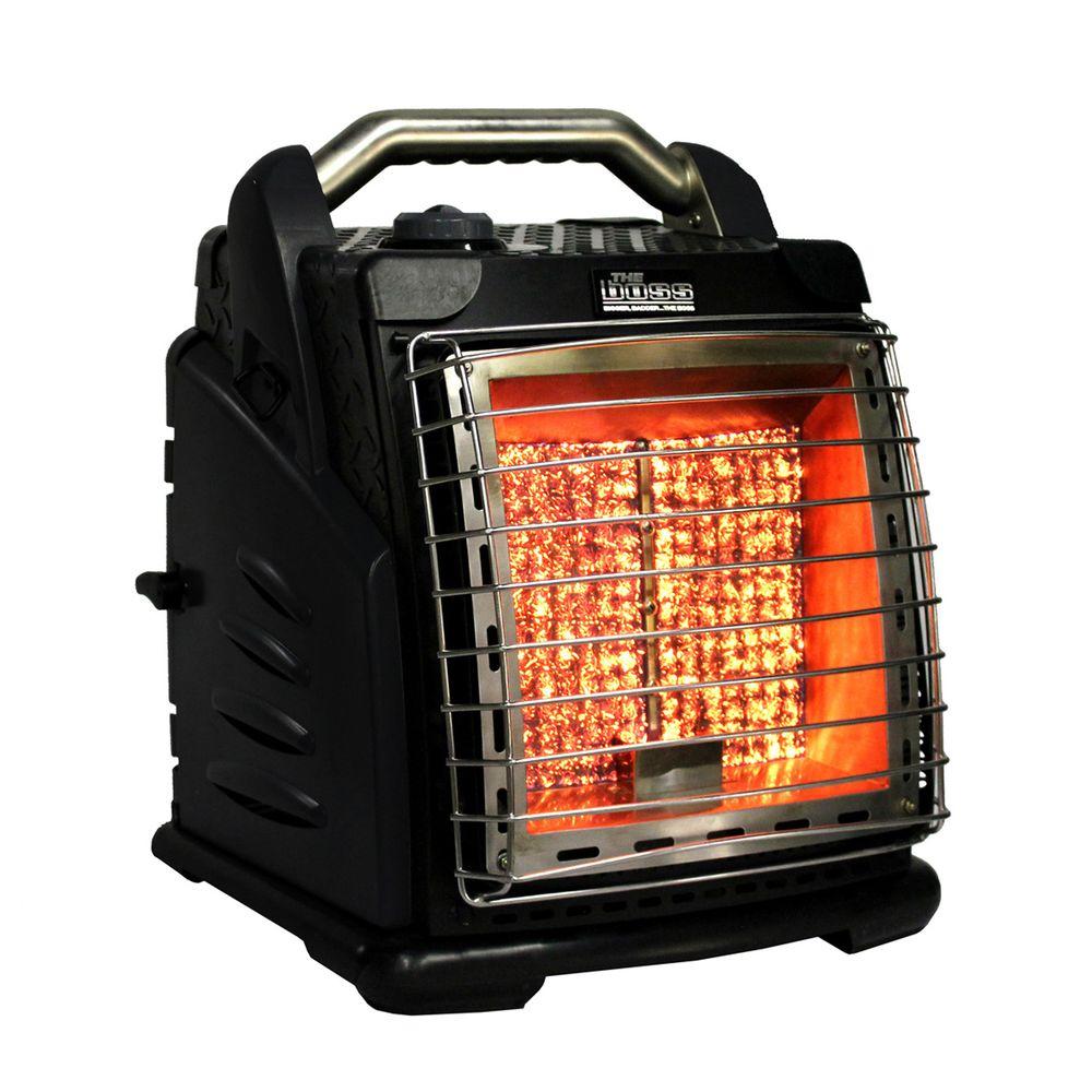 The Boss 20,000 BTU Portable Infrared Portable Heater with Tank