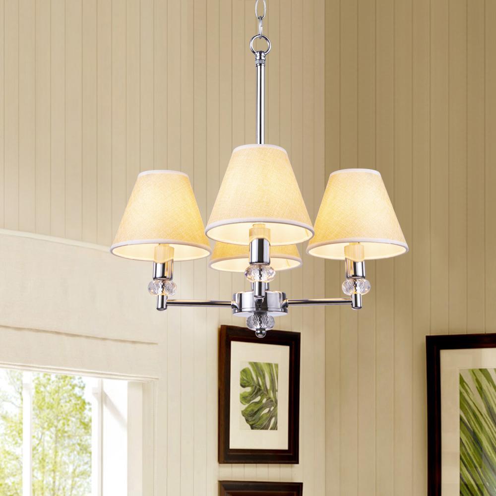 Casainc 6 Light Gold Small Chandelier Lamp Shades Empire Lampshade Linen Xd Tap The Home Depot Casainc 6 Light Gold Small Chandelier, Chandelier Lamp Shades Home Depot