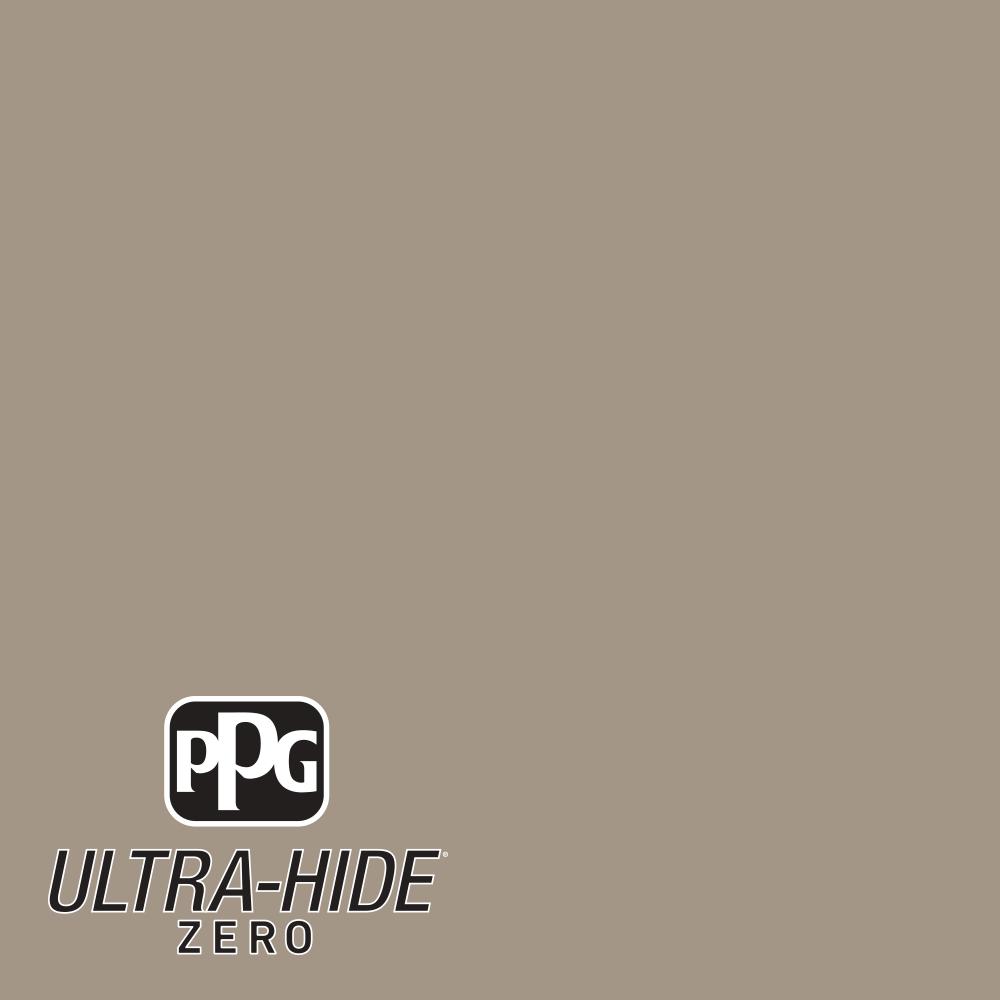 Ppg 1 Gal Hdpwn38d Ultra Hide Zero Brushwood Tan Flat Interior Paint
