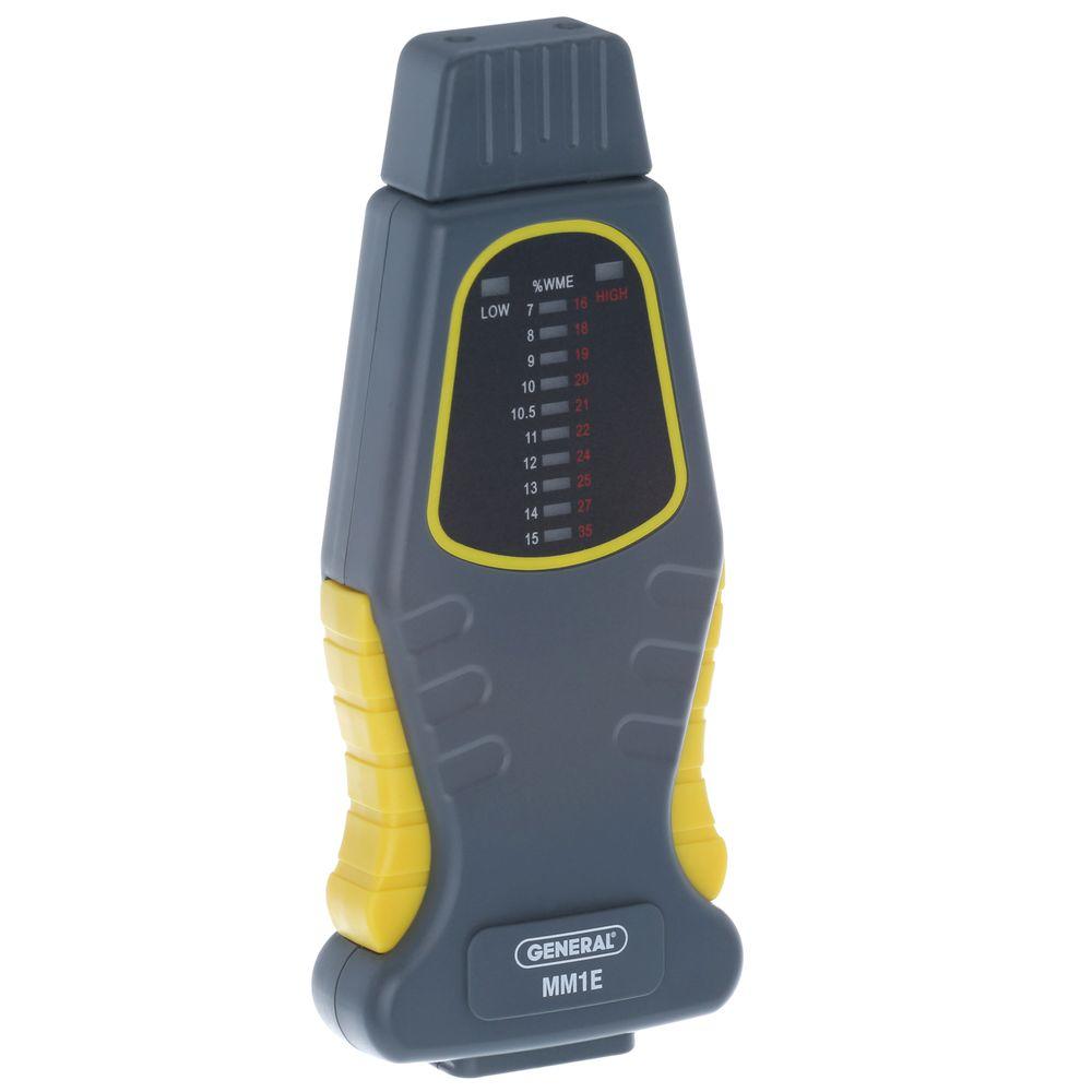 General Tools PinType Moisture Meter with LED Bar Graph DisplayMM1E
