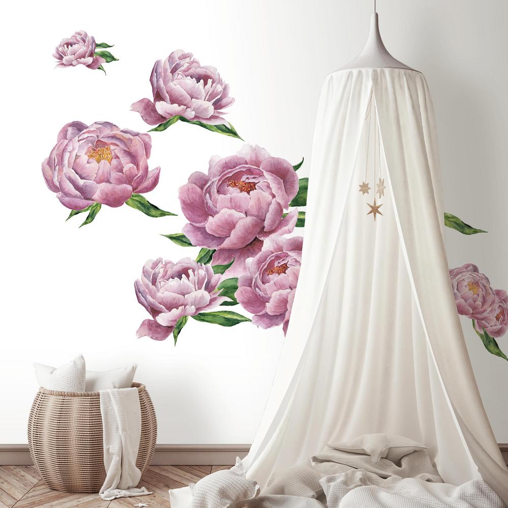 Blush Pink Dry Erase Wall Decals Set Of 6