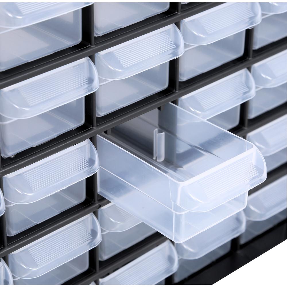 Akromils 64 Small Parts Organizer Compartment Tool Plastic Box