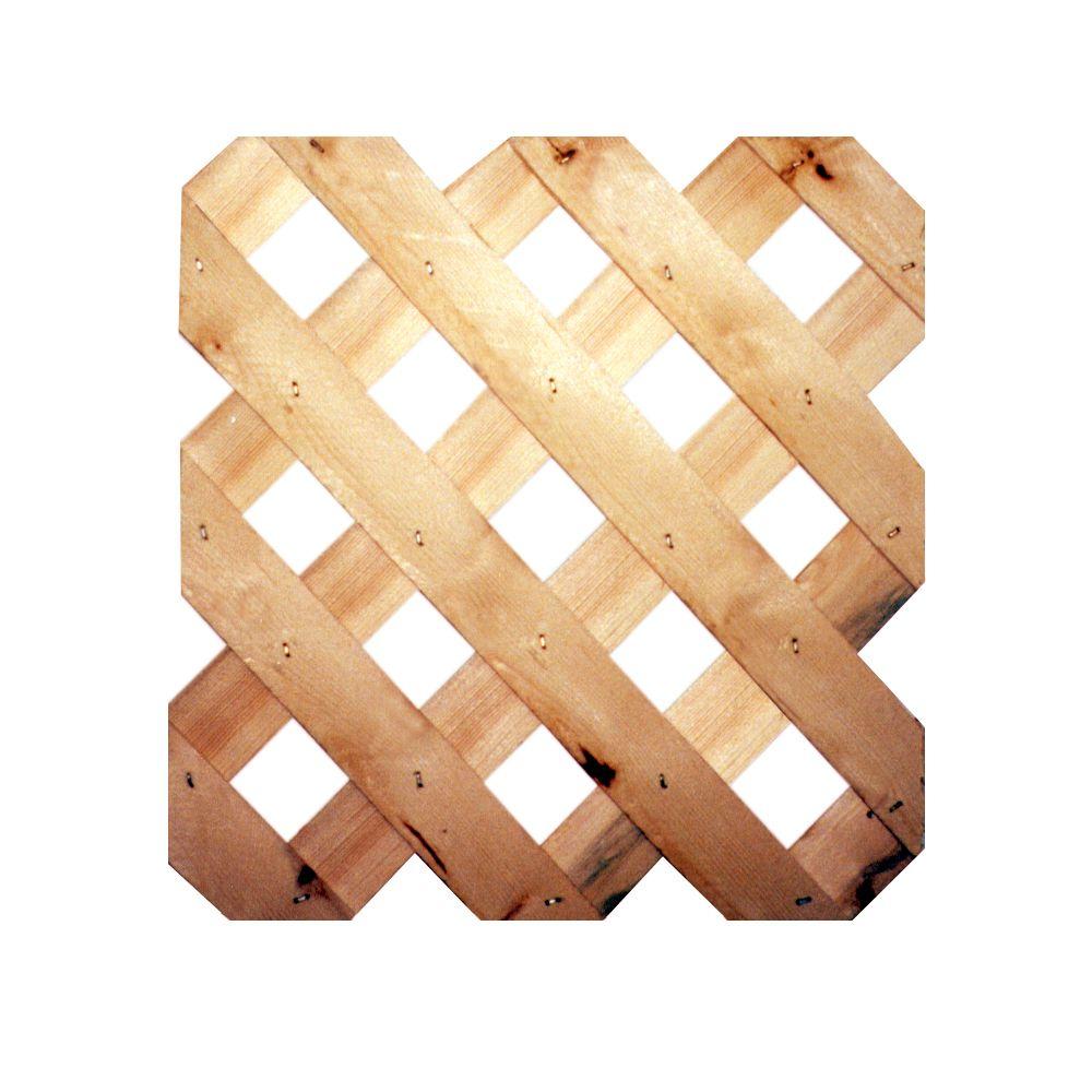wood garden lattice