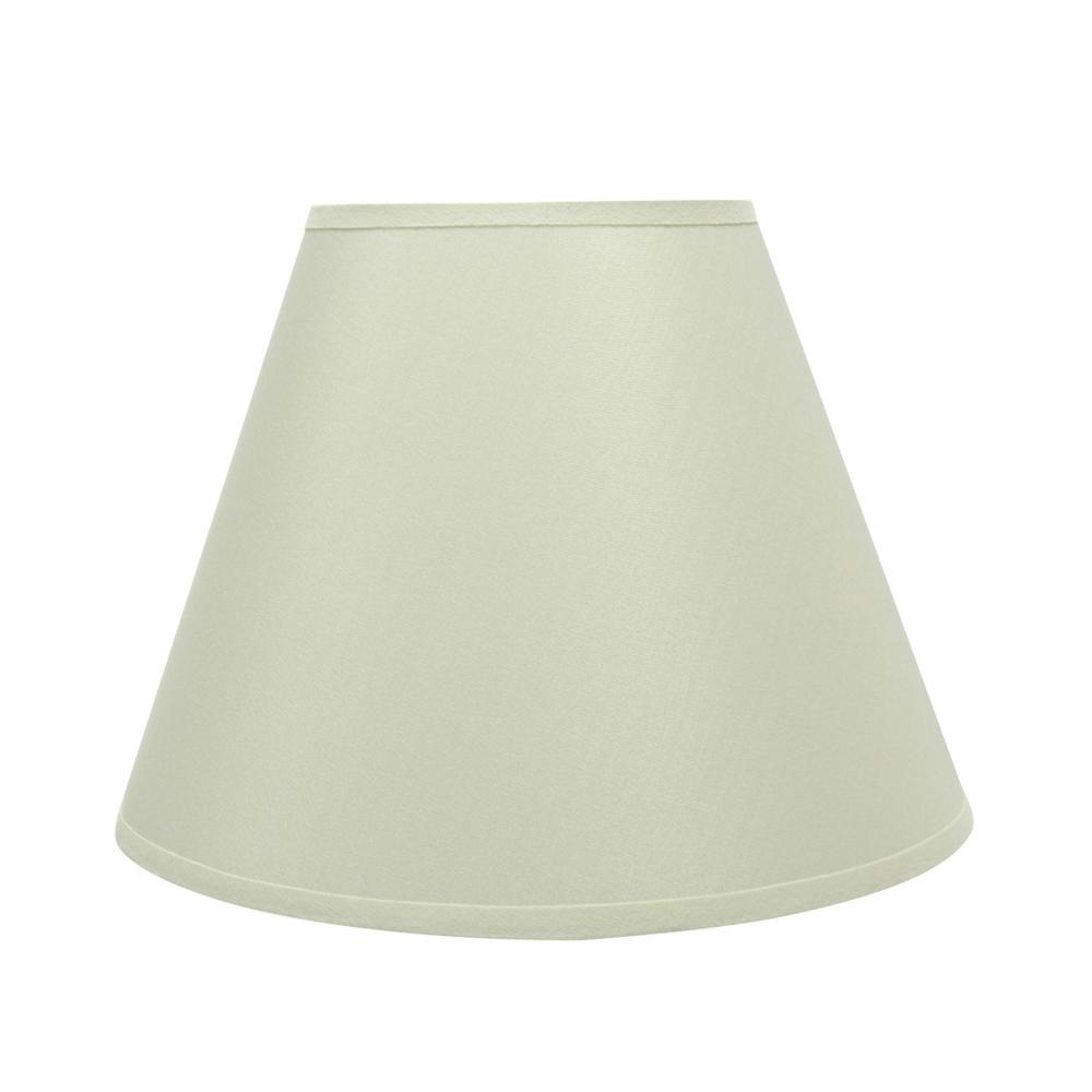 Aspen Creative 32200 Transitional Hardback Empire Shaped Spider Construction Lamp Shade in Off White , 6 x 12 x 9 12 Wide