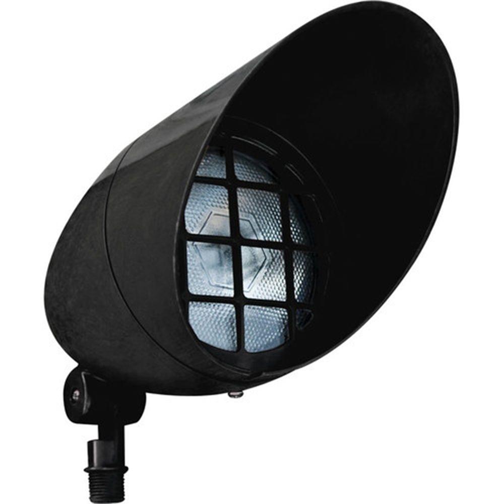 Hampton Bay LowVoltage 50Watt Equivalent Black Outdoor Integrated LED