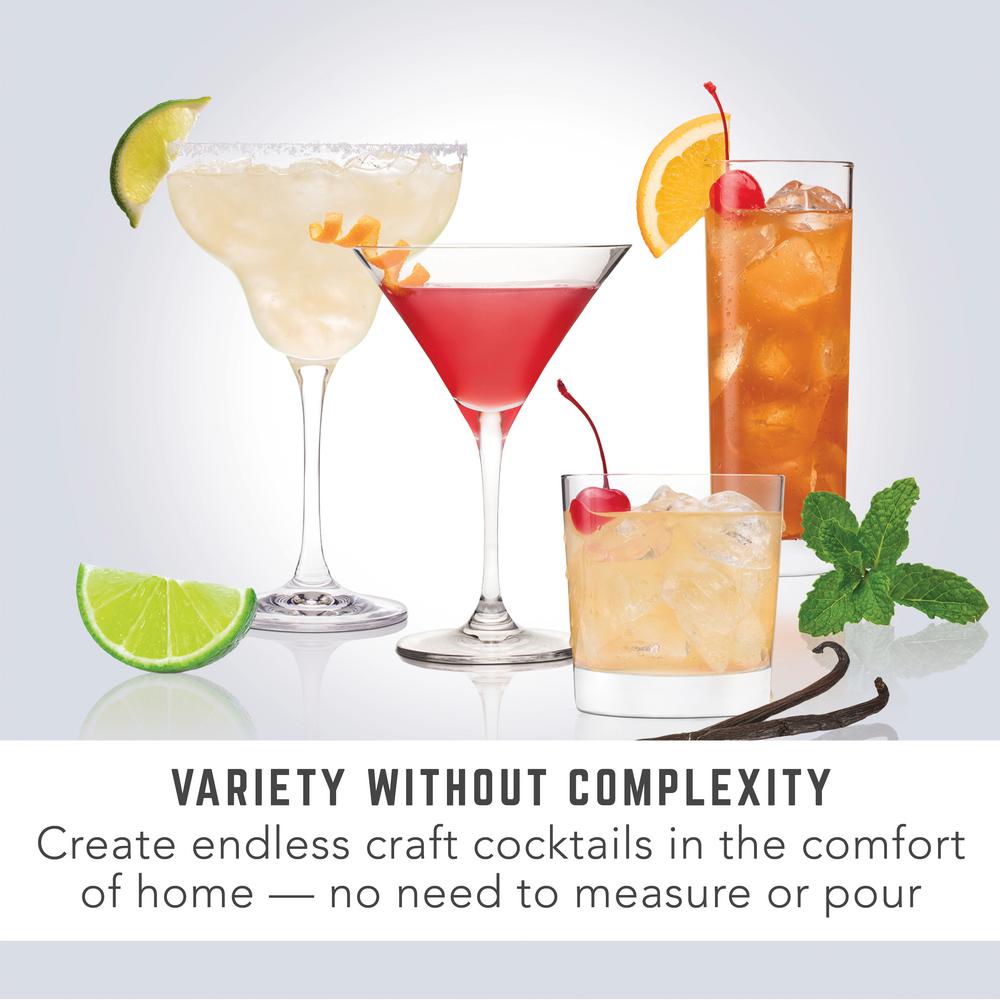 Bartesian Whiskey Sour 6 Piece Clear Plastic Cocktail Mix Capsules 55353 The Home Depot,Accent Walls Ideas