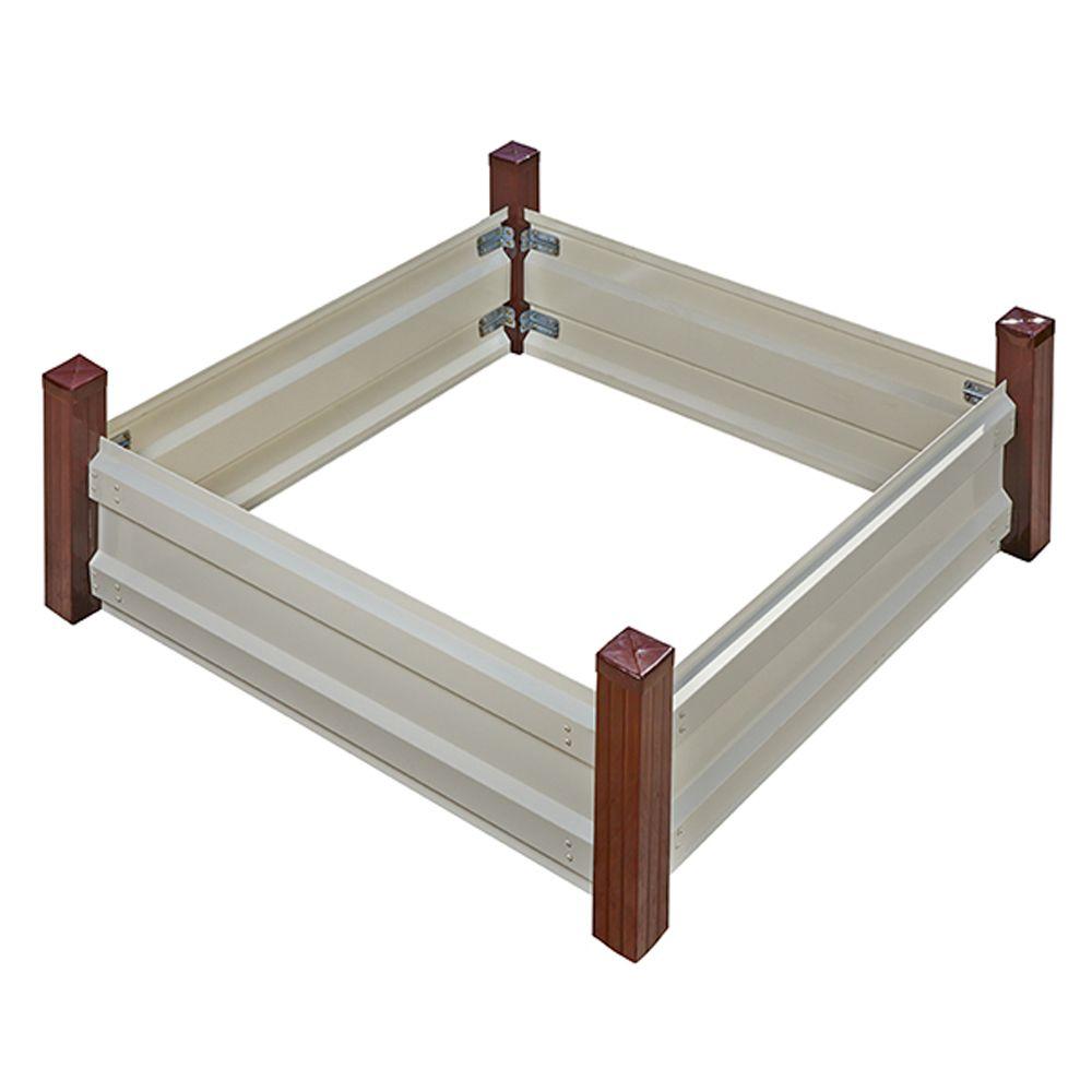 Arrow 48 In W X L 16 H Diy Raised Steel Garden Bed Rbg44 The Home Depot - Home Depot Garden Bed Diy Arrow 48 In W X L 16 H Diy Raised Steel Garden Bed Rbg44 The Home Depot - Home Depot Garden Bed Diy