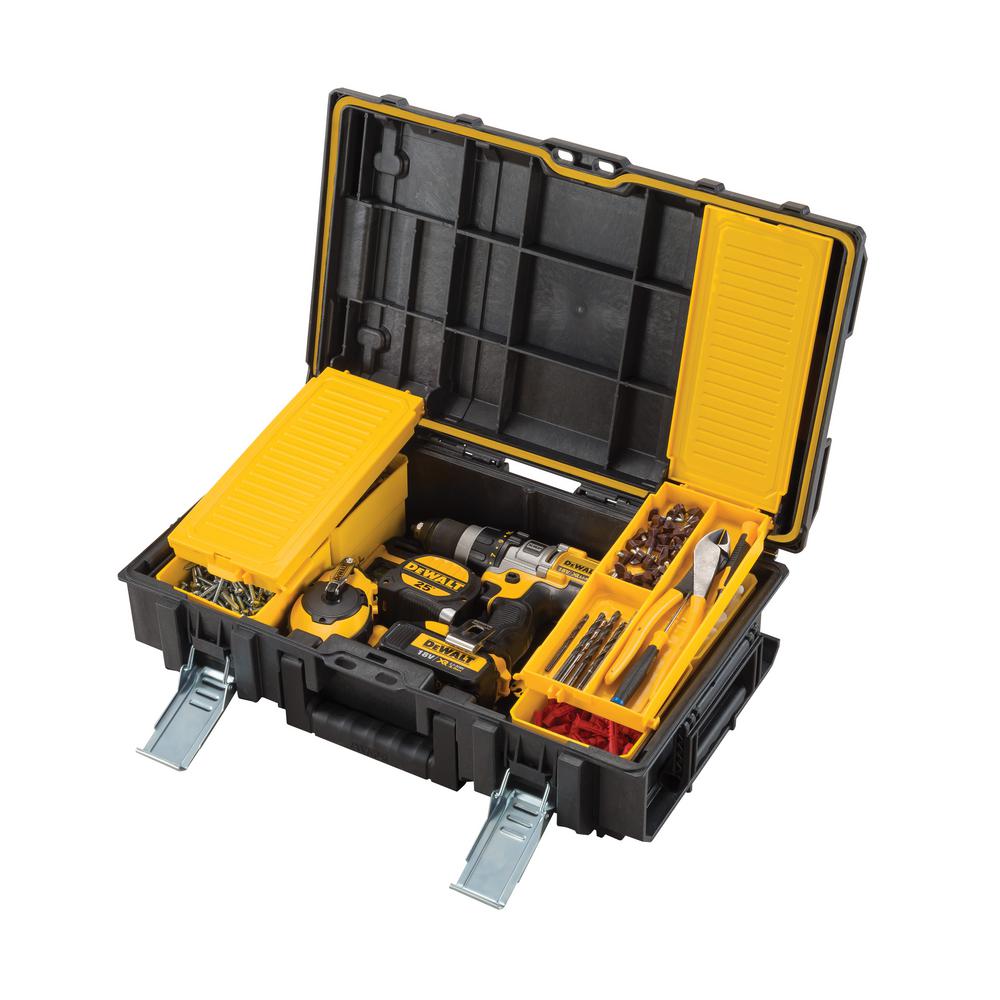 ToughSystem DS130 22 in. Tool Box Stackable Mobile Storage Organizer ...