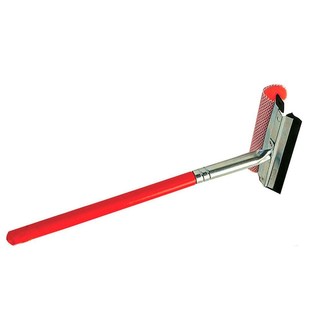 Ettore Auto Squeegee Scrubber with 16 in. Handle59816