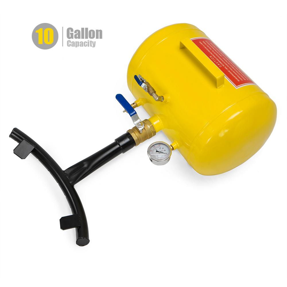 10 Gallon Air Tire Bead Seater Blaster Inflator Tire Yellow