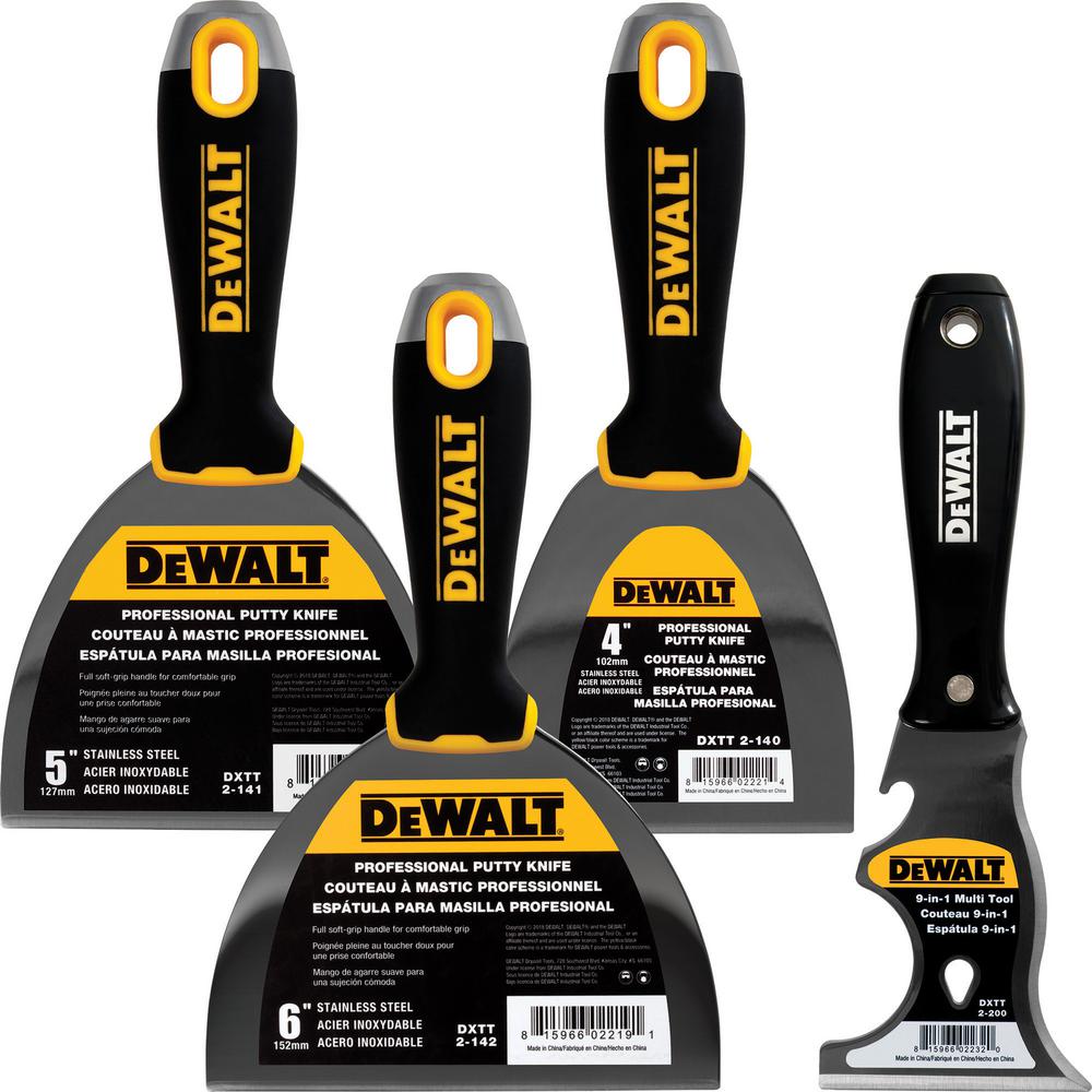 DEWALT Stainless Steel Joint Knife Set with Soft Grip HandlesDXTT 3140 The Home Depot