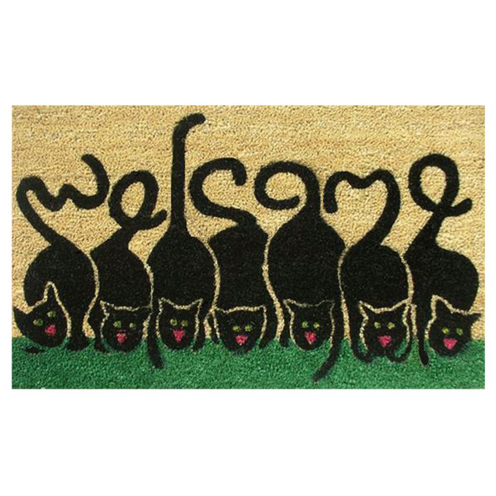 Calloway Mills Owlet Welcome Door Mat 17 In X 29 In 121891729 The Home Depot